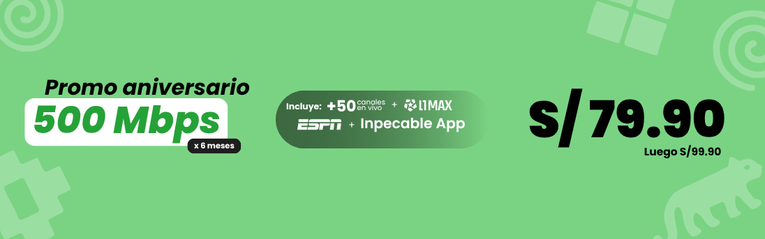 Aniversario 500Mbps